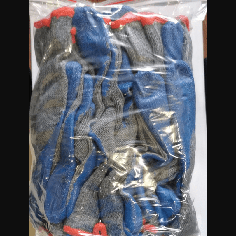 12 pairs/pack Work Gloves Rubber Latex Texture Coated Safety Gloves for Men and Women, - CK Outdoors and More