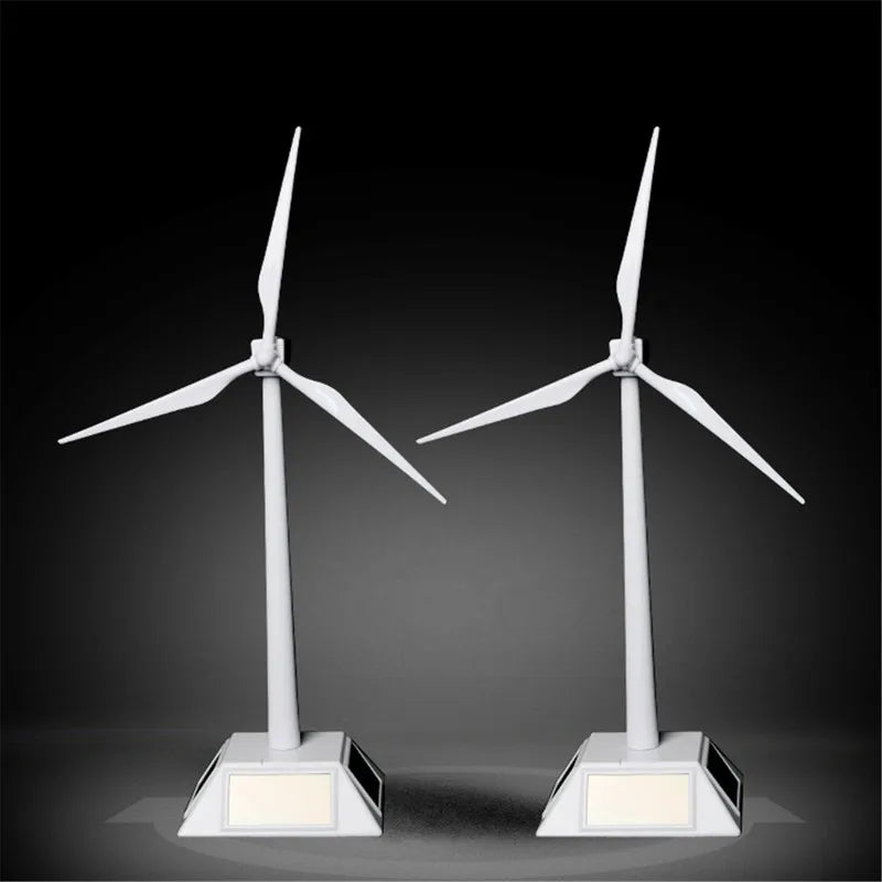 1pcs Solar Wind Generator Model and Exhibition Stand Windmill Educational Assembly Kit Desktop Decoration - CK Outdoors and More