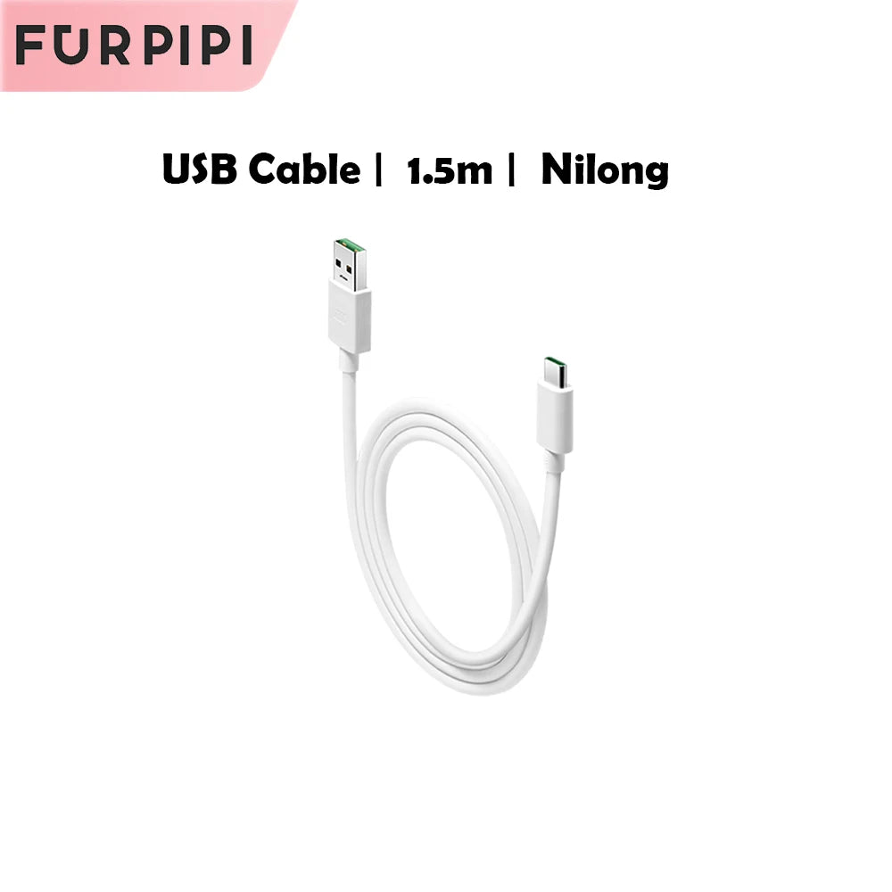 Furpipi-Pet Feeder Accessories, Dual Bowls, USB, Adapter, Desiccant, Elevator, Cat and Dog