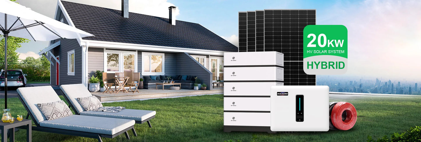 Home Solar Energy System Complete Kit 5Kw 10Kw 30Kw Hybrid Off Grid Solar Panels Power System with Storage Set Growatt