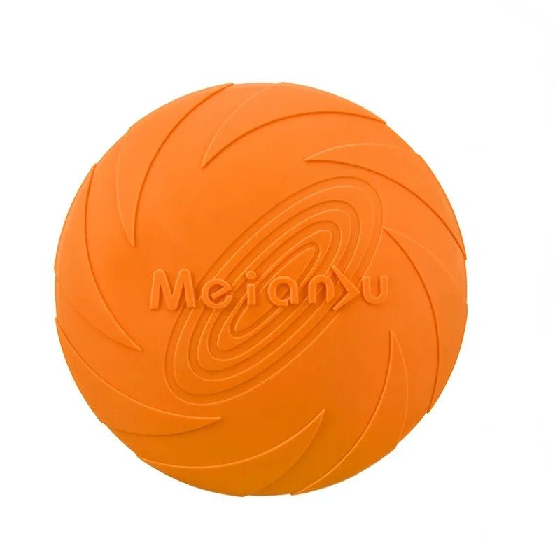 15/18/22cm Fashion Dog Toy Flying Discs Pet Dogs Silicone Game Trainning Interactive Puppy Toys Puppy Pet Supplies - CK Outdoors and More