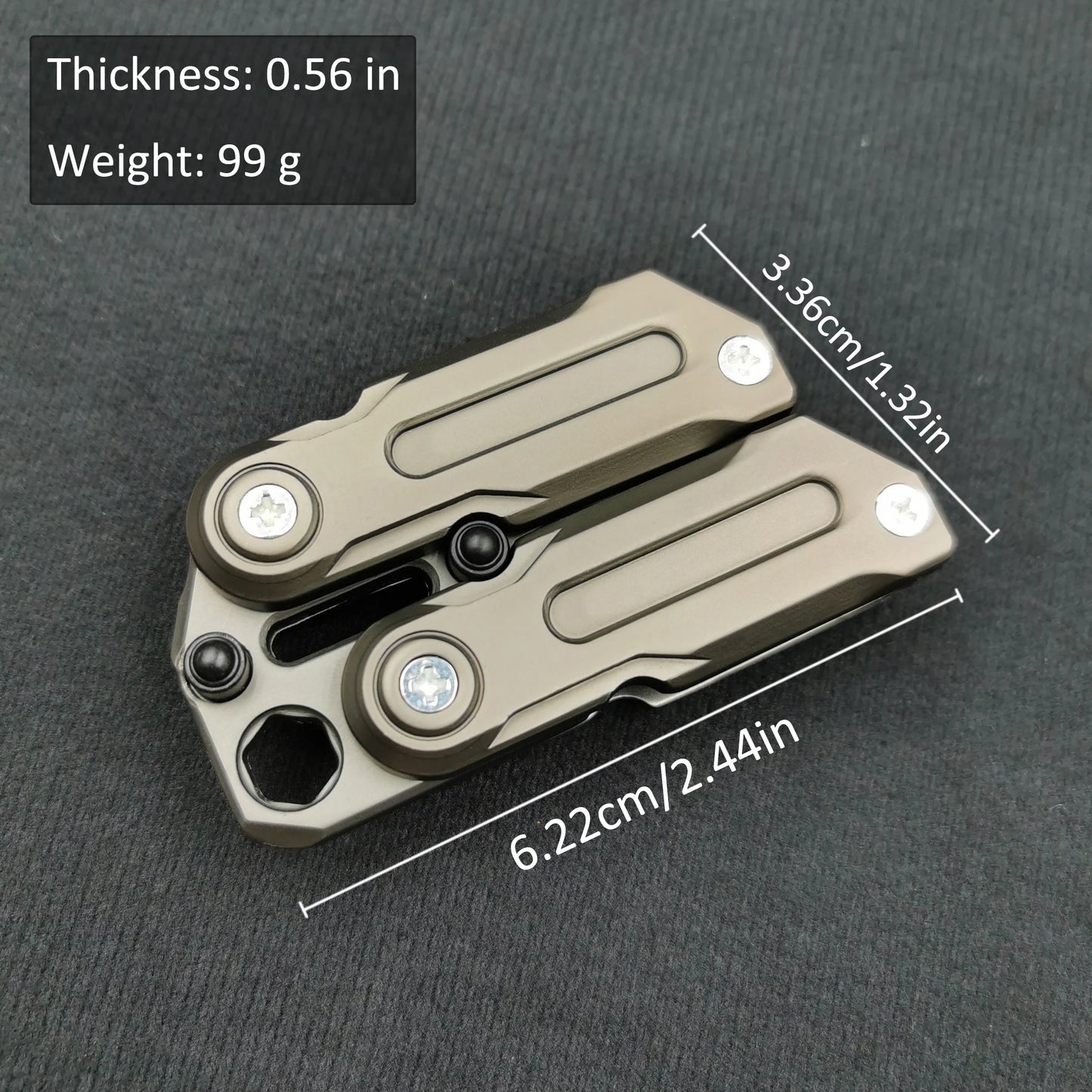 Magnetic Fidget Coin EDC Adult Decompression Toy Anxiety And Stress Relief Multifunctional crowbar Fidget Slider Spinner Gift
