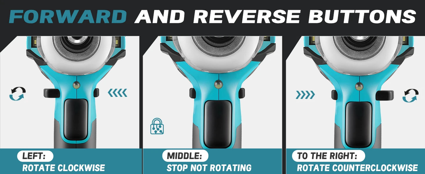 Superpan Rechargable Drill Driver With battery Screwdriver Machine Brushless Electric Screwdriver