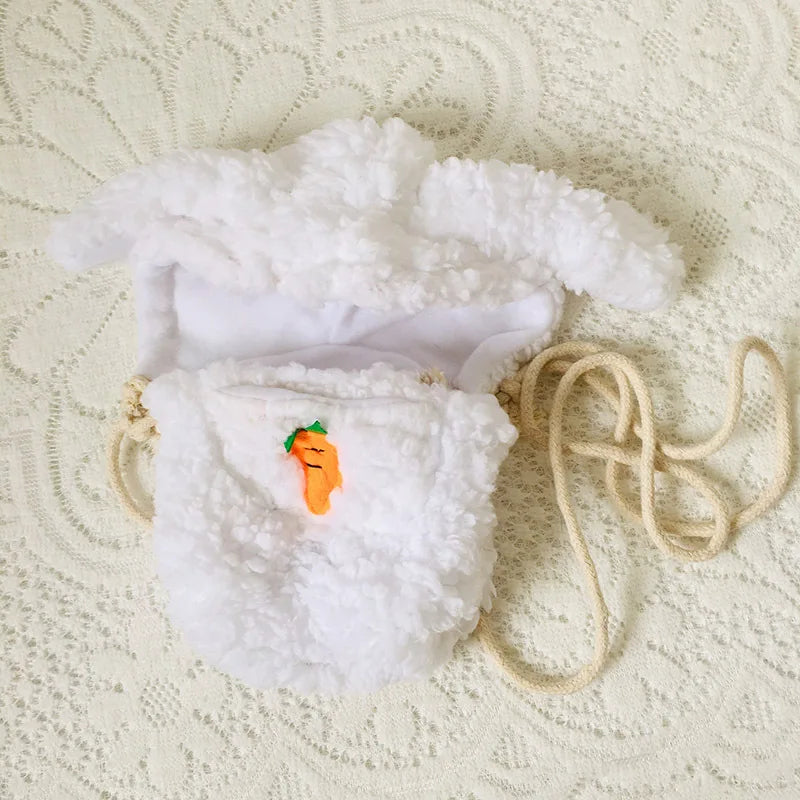 Lovely Sleeping Bag Blanket Bedding for 20cm Idol Dolls / 25cm Mellchan Baby Doll Out Going Carry Bag Soft Quilt Bag House