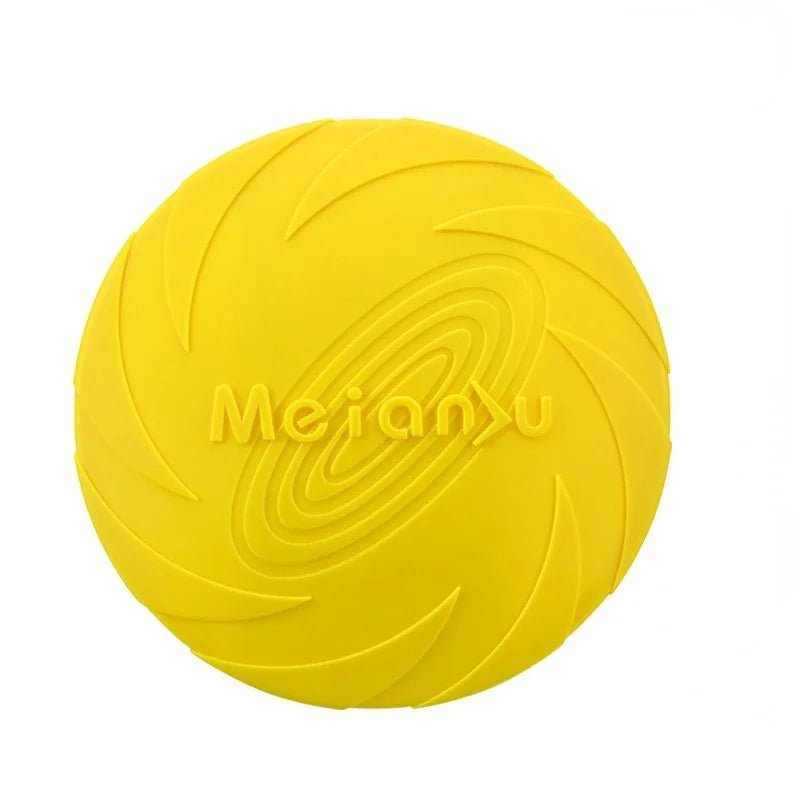15/18/22cm Fashion Dog Toy Flying Discs Pet Dogs Silicone Game Trainning Interactive Puppy Toys Puppy Pet Supplies - CK Outdoors and More