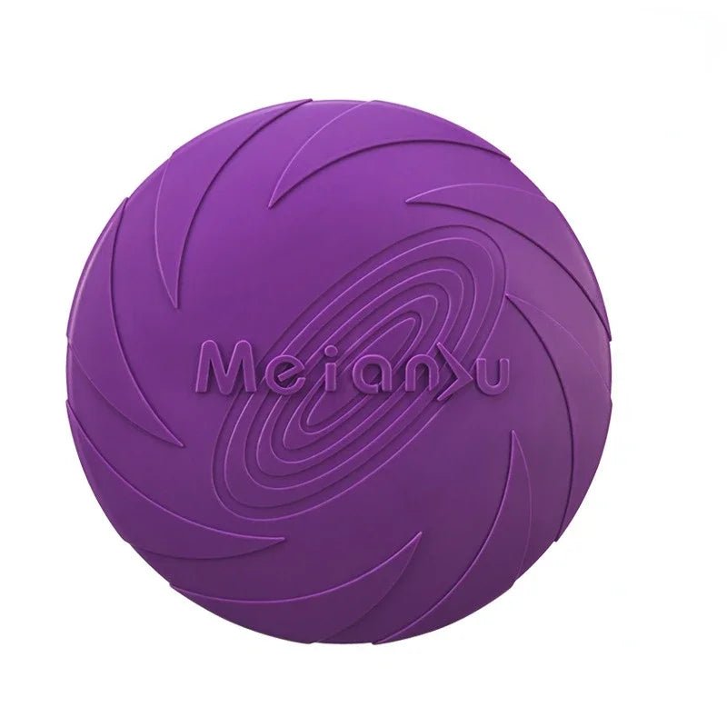 15/18/22cm Fashion Dog Toy Flying Discs Pet Dogs Silicone Game Trainning Interactive Puppy Toys Puppy Pet Supplies - CK Outdoors and More