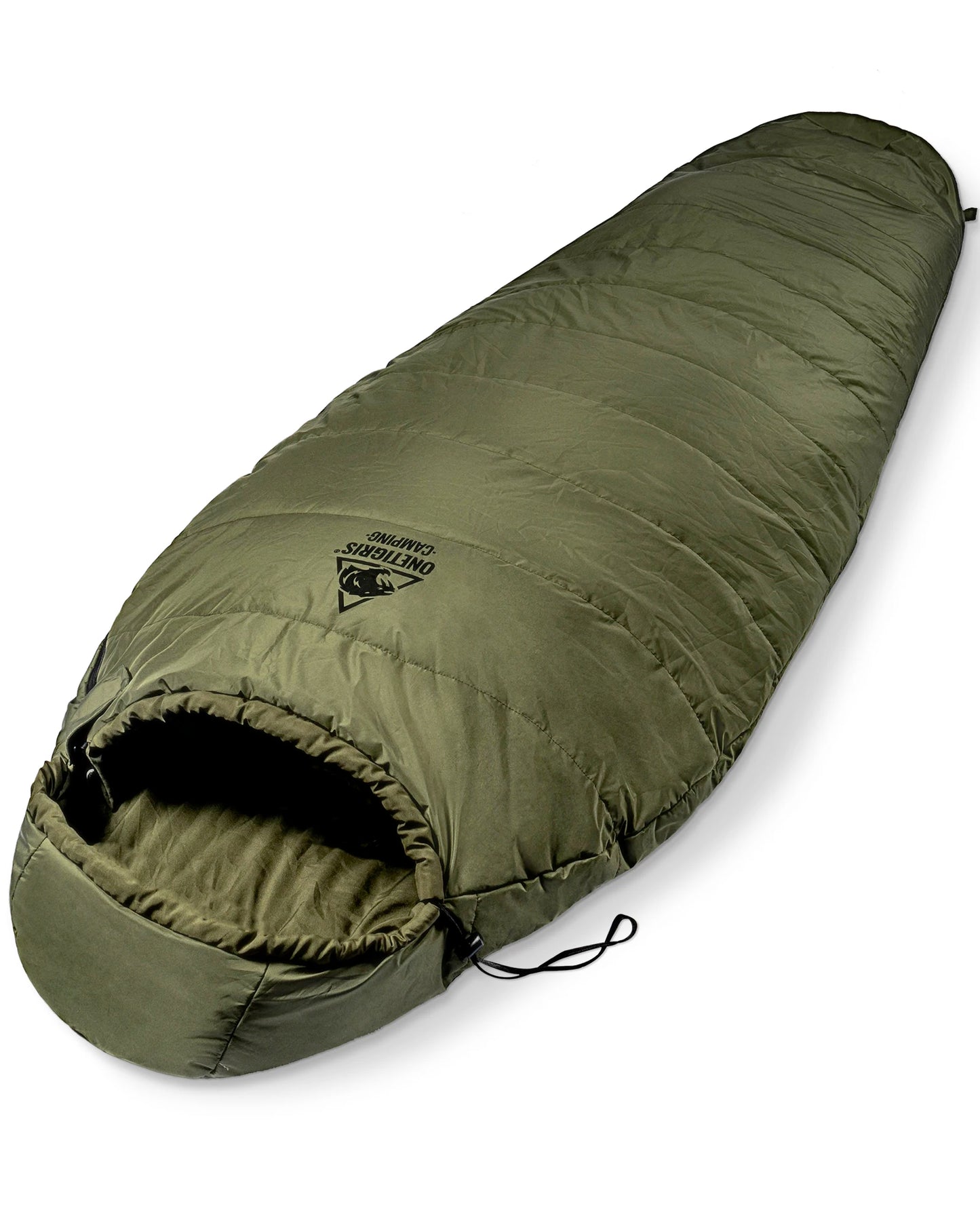 OneTigris 3-season 1-person Outdoor Sleeping Bag Tactical Styled Mummy Sleeping Bag for Camping Bushcrafting Backpacking Hiking