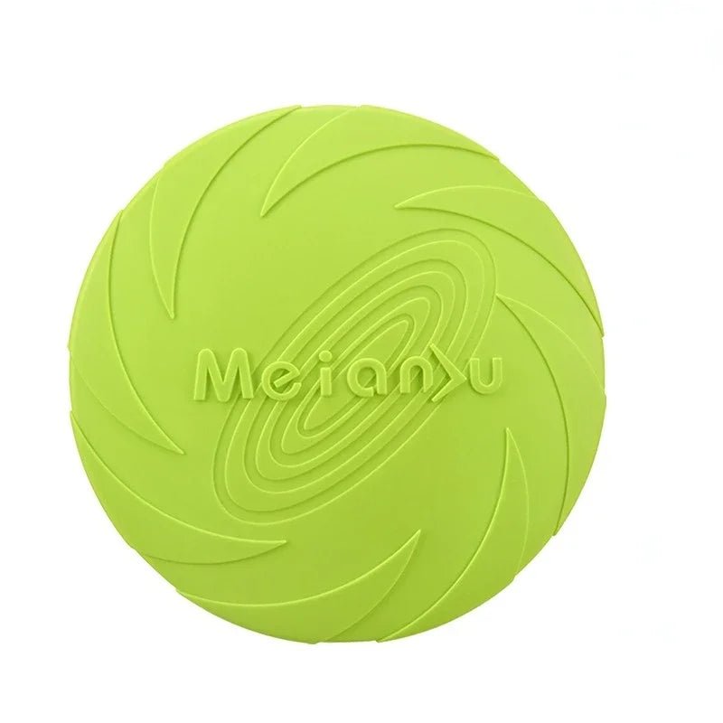15/18/22cm Fashion Dog Toy Flying Discs Pet Dogs Silicone Game Trainning Interactive Puppy Toys Puppy Pet Supplies - CK Outdoors and More