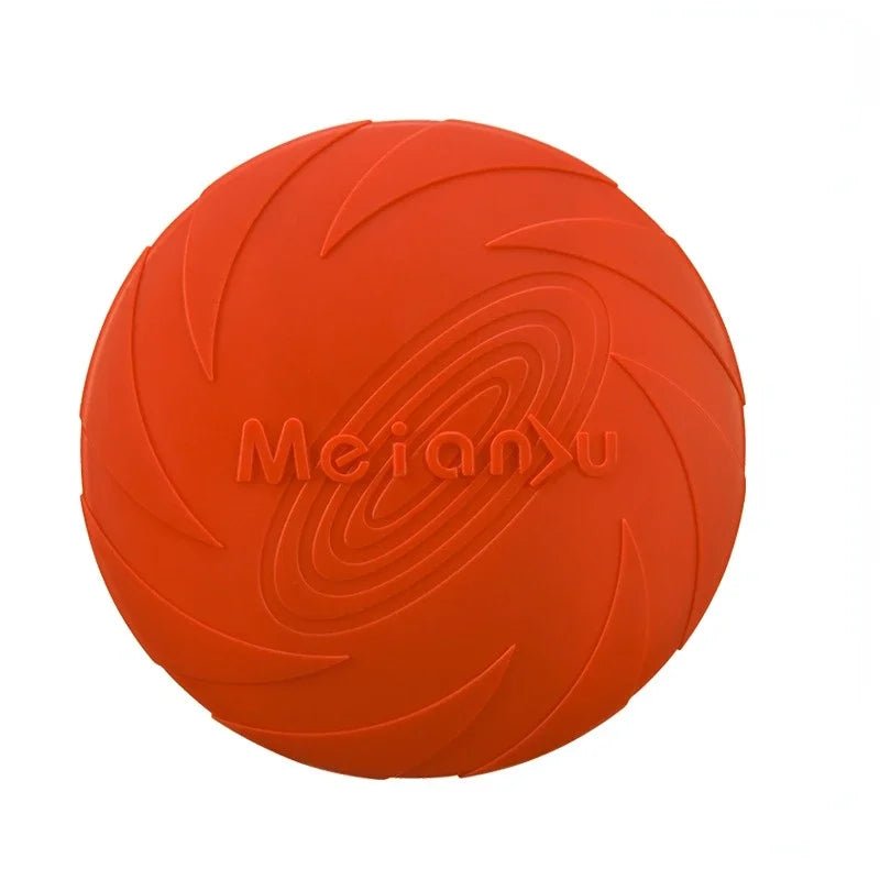 15/18/22cm Fashion Dog Toy Flying Discs Pet Dogs Silicone Game Trainning Interactive Puppy Toys Puppy Pet Supplies - CK Outdoors and More