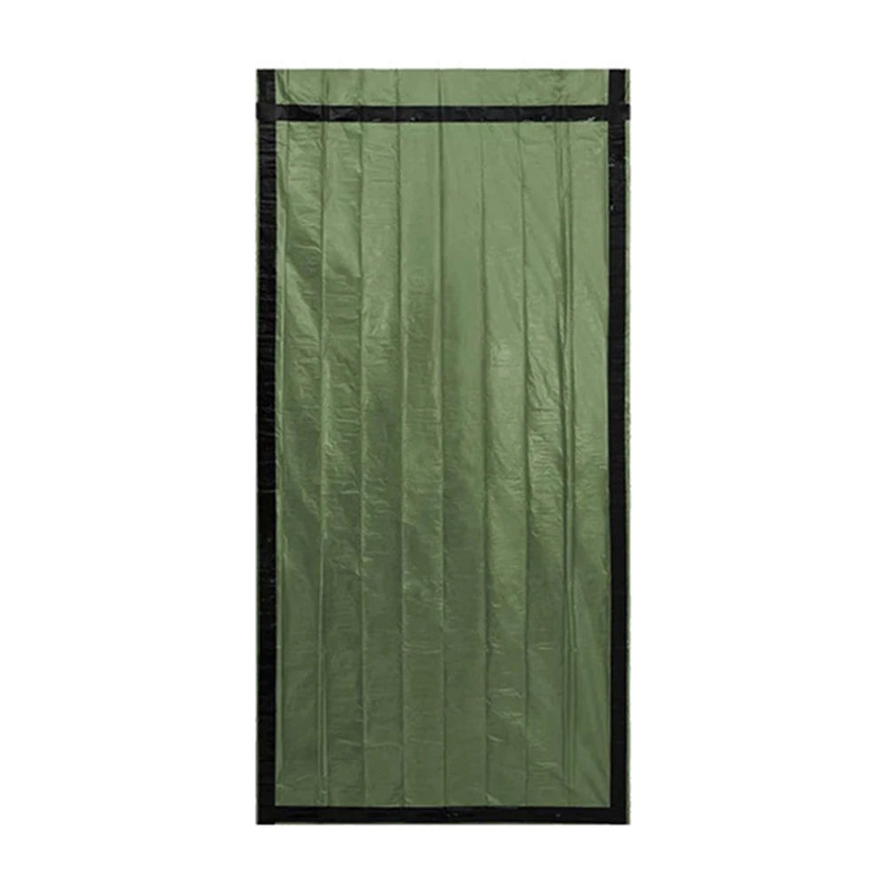 Thermal Sleeping Bag Portable Sleeping Pad Quilt PE Aluminum Film Warm Windproof Waterproof Bivy Sack for Camping Hiking Outdoor