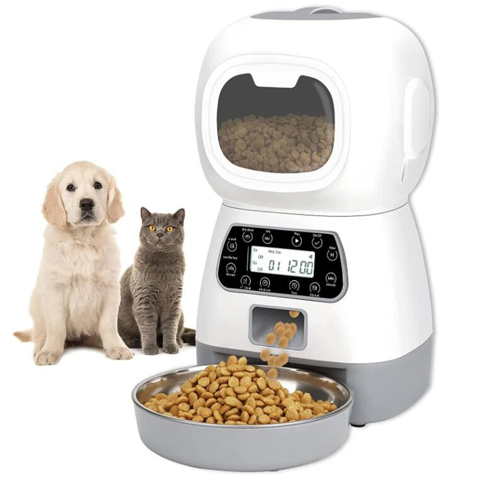 Tuya Smart APP Pet Feeder Cat Dog Food Dispenser Suitable For Small And Medium-Sized Cats And Dogs Mobile Phone Remote Feeding