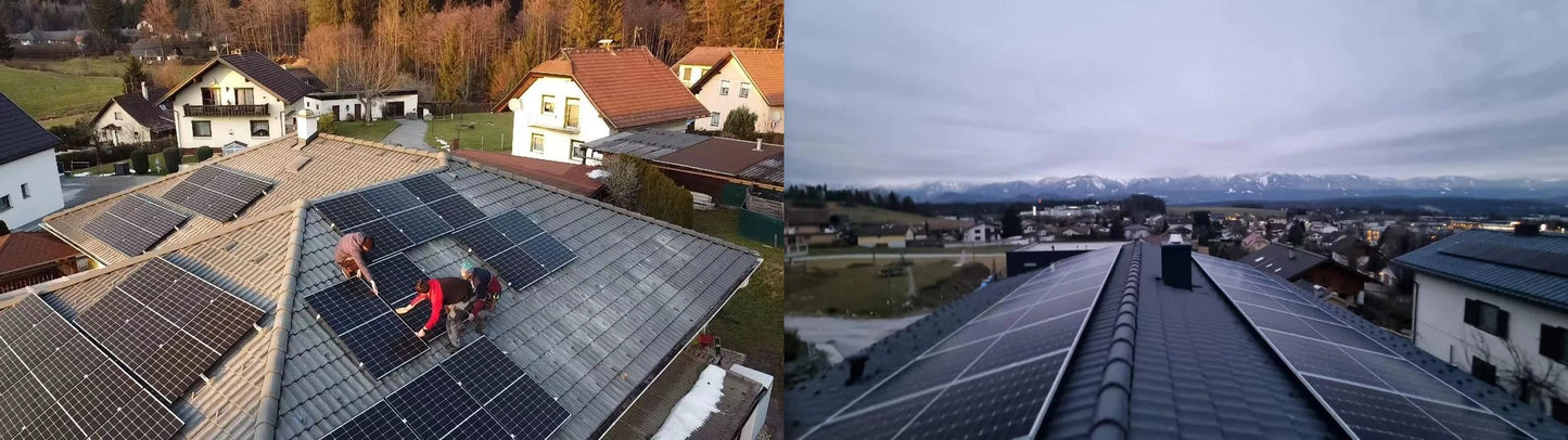 Home Solar Energy System Complete Kit 5Kw 10Kw 30Kw Hybrid Off Grid Solar Panels Power System with Storage Set Growatt