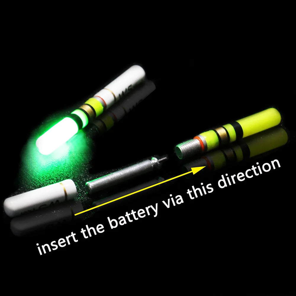 CR322 3.6V Lithium Battery USB Charge Light Stick Rod Luminous Electric LED Night Fishing Float Tackle Bright Fluorescent Lamp