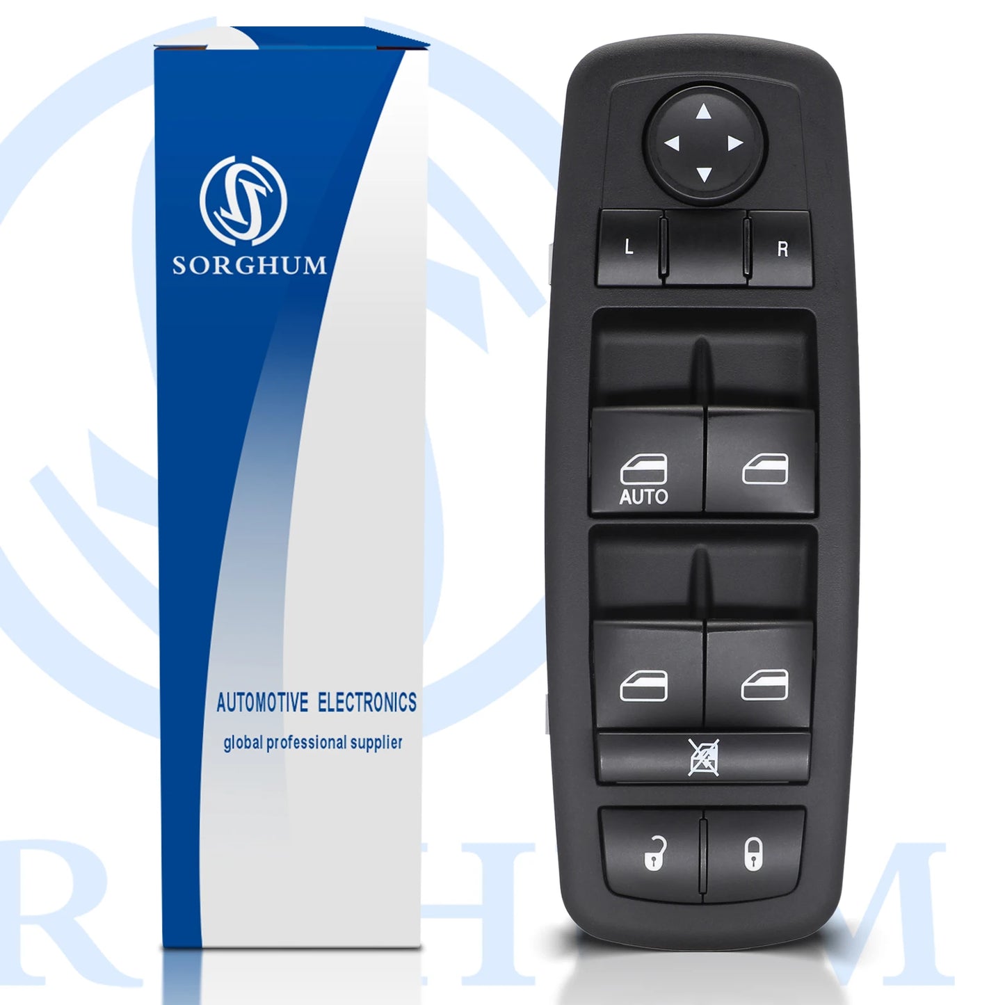 Master Power Window Switch Compatible with 4602632AH 2008-2012 Liberty Nitro 2009 2010 Journey, Replaces4602632AG 4602632AF AD