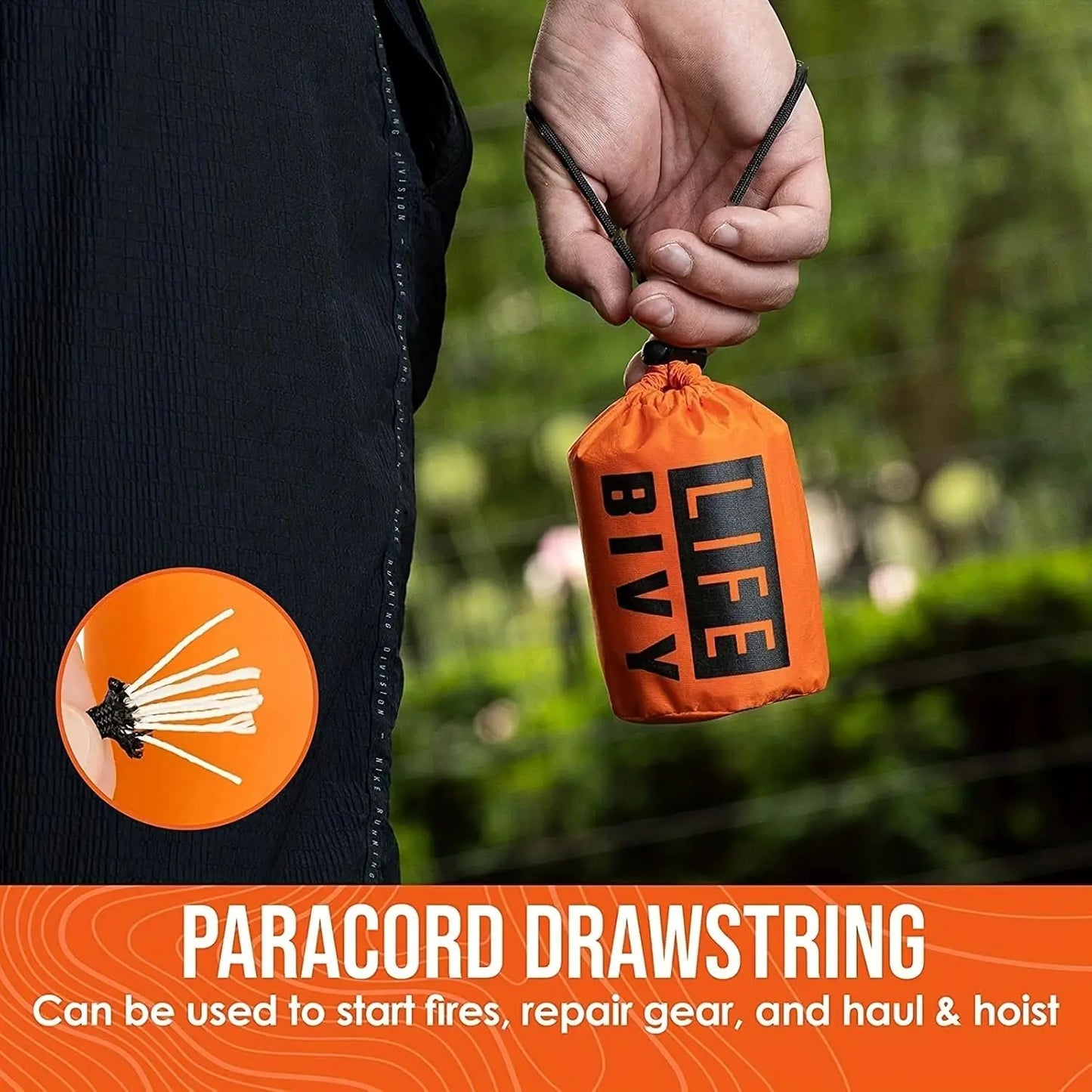 Portable Outdoor Disaster Relief Sleeping Bag Camping Sleeping Bag Warm First Aid Blanket Single-layer Aluminum Foil