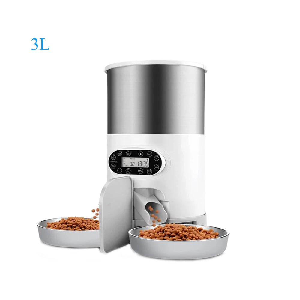 Tuya Smart APP Pet Feeder Cat Dog Food Dispenser Suitable For Small And Medium-Sized Cats And Dogs Mobile Phone Remote Feeding