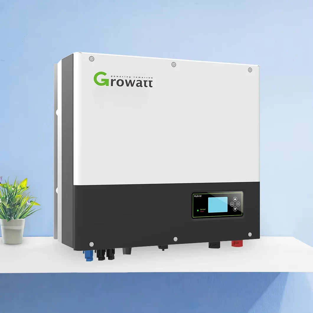 Home Solar Energy System Complete Kit 5Kw 10Kw 30Kw Hybrid Off Grid Solar Panels Power System with Storage Set Growatt