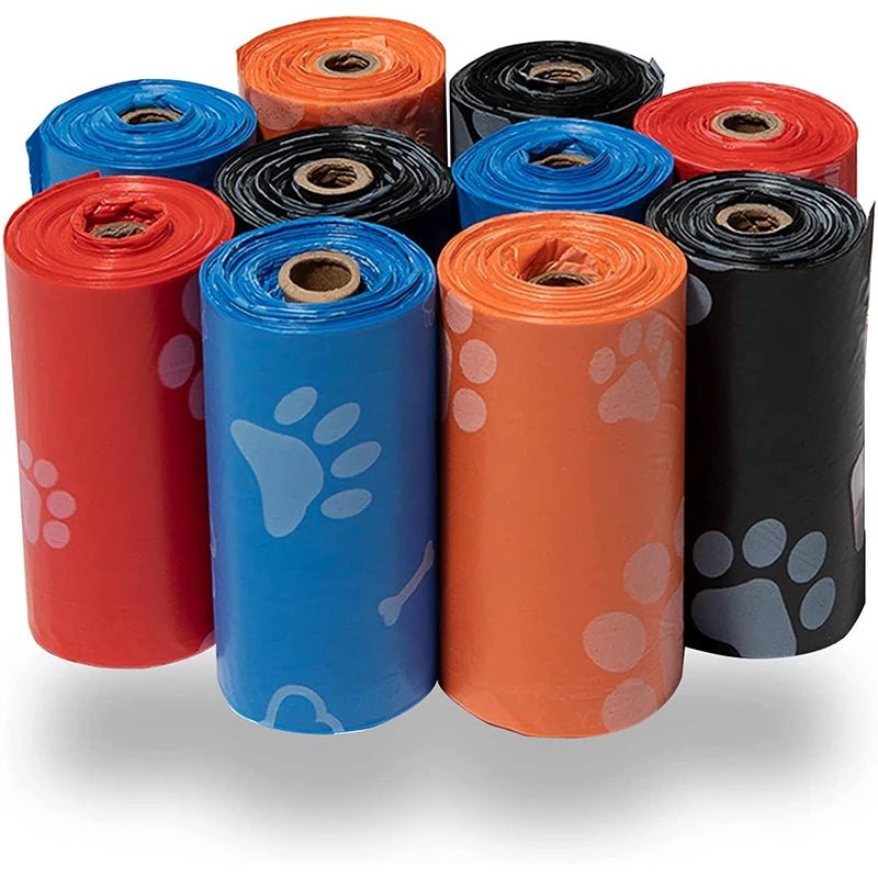 120 Rolls Dog Poop Bag Outdoor Cleaning Poop Bag Outdoor Clean Pets Supplies for Dog 15Bags/Roll Refill Garbage Bag Pet Supplies - CK Outdoors and More