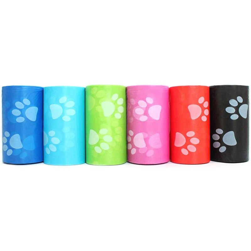 120 Rolls Dog Poop Bag Outdoor Cleaning Poop Bag Outdoor Clean Pets Supplies for Dog 15Bags/Roll Refill Garbage Bag Pet Supplies - CK Outdoors and More